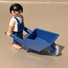 Playmobil Junge Kind Handkarre
