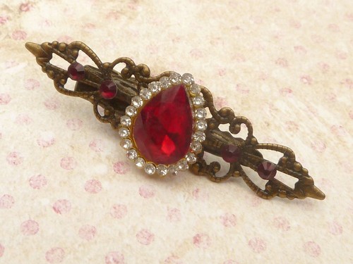 Funkelnder haarclip mit - haarclip,
