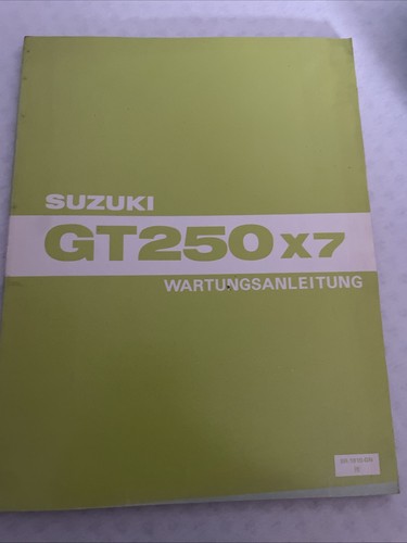 Suzuki gt250x7 - suzuki,