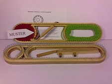 112 Peg Strickrahmen XL variabel Strickring Strickstab Strickbrett Knit Socks