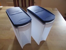 2 x Tupperware Eidgenossen Plus,blaue Deckel, 2,2 l