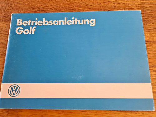 Betriebsanleitung golf ab - golf, 2