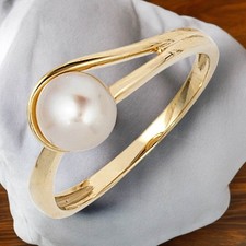 Damen Ring 585 Gold Gelbgold 1