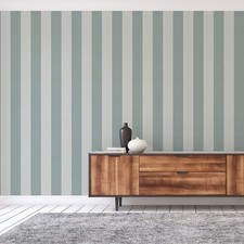 Streifen Tapete Grün