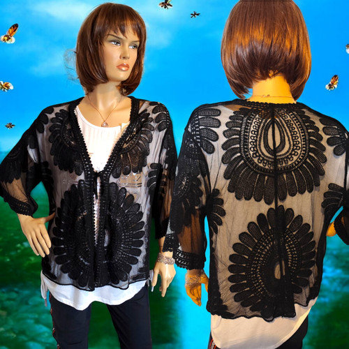 Neu spitze bolero jacke - spitze,