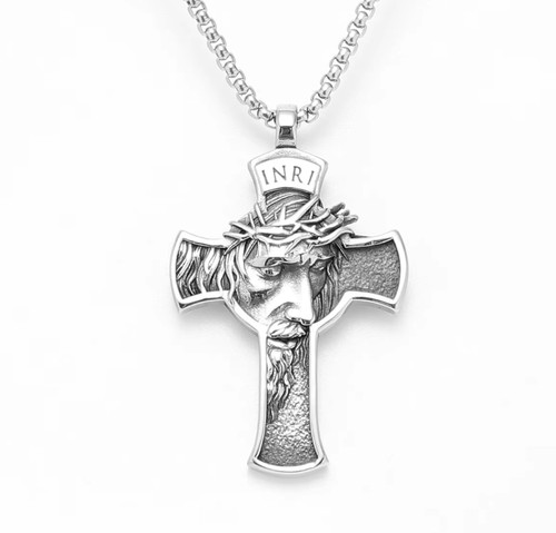 Inri christliches kreuz - inri,