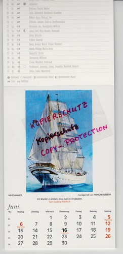 Stabiler kunst kalender mit - stabiler,