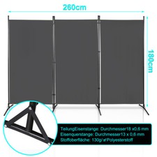 Paravent Raumteiler Faltbar