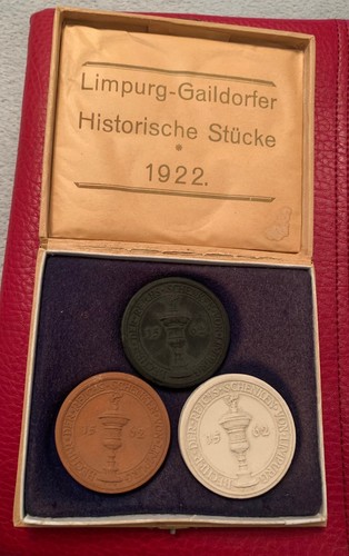 Notgeld komplettsatz porzellan - notgeld,