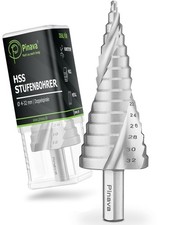 Pinava® Stufenbohrer - Kegelbohrer für Metall, Holz, Kunststoff -HSS Blechbohrer