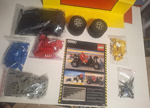 Lego technic 8860 car - lego, chassis