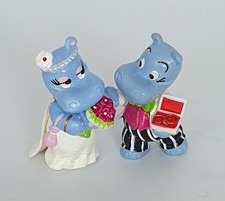 Happy Hippo Hochzeit Brautpaar Braut Bräutigam Torte Deko Hochzeitstorte