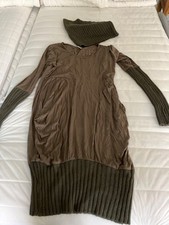 Kleid, Heine, 40, khaki