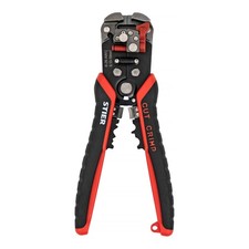 STIER Automatik-Schneid- Crimp- und Abisolierzange mit Stromprüfer
