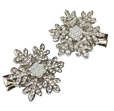 2 Strass Haarspangen