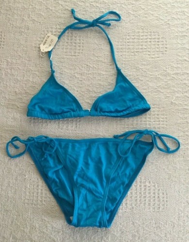 Vintage bikini blau 10 - vintage,