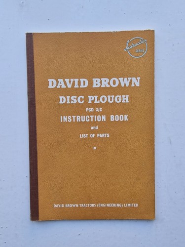 David brown pcd3 - david, pcd3/c