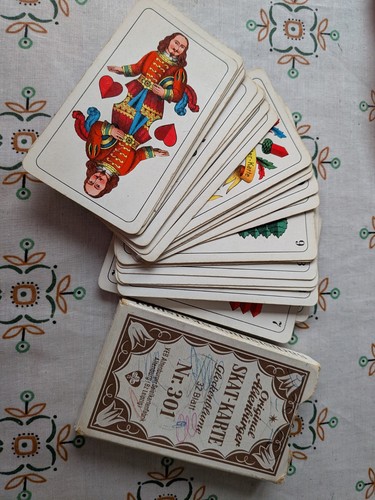 Alte kartenspiel skat karten - skat,