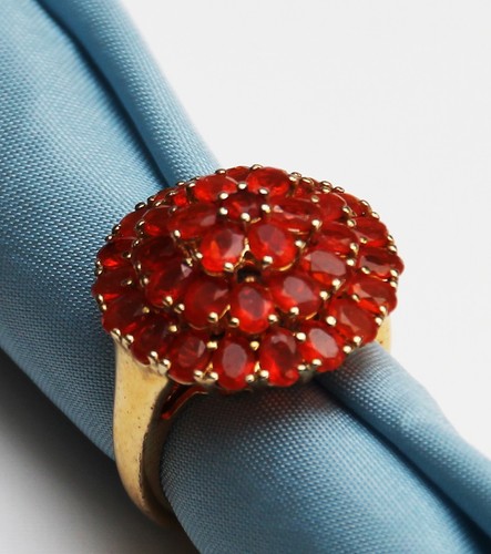 Feueropal ring 925er silber - feueropal-ring,,