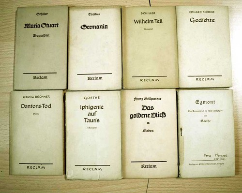 Alte reclams bücher hefte - 8,