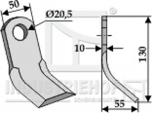 Messer mulchmesser nob 12 - mulchmesser, 63-nob-12