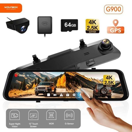 Wolfbox g900 dashcam 5k - dashcam, 4k+2.5k