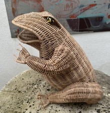 Rattan frosch stehsammler - rattan-frosch,