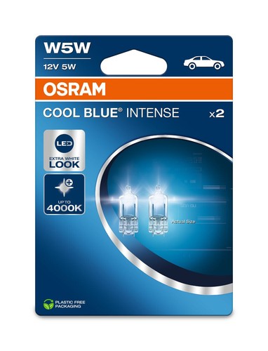 Osram w5w halogen cool - cool, blue