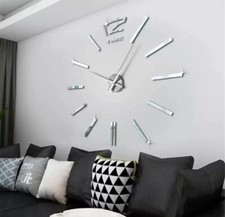 Wanduhr XL Deko Spiegel