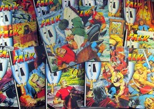 FALK  BÜCHER SCHWARZ HC NUMMER 1 - 25 ZUM AUSSUCHEN HETHKE VERLAG 1985-1987