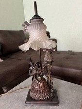 Nostalgische Tischlampe in der