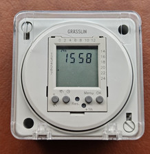 Grässlin tactic 371.1 plus Zeitschaltuhr 230VAC 20 Speicherplätze mit Deckel