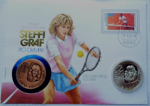 Olympiasiegerin steffi graf - steffi,