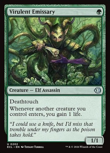 Mtg virulent emissary - virulent,