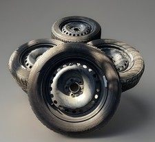 4x Winterräder 16 FORD Focus DEH LK 5/108 RDKS 205 60 R16 Stahlfelgen