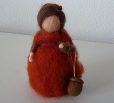 Filzfigur Jahreszeitentisch Waldorf Handgefertigt