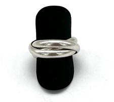 925/- 3er Ring, Bandring, 8 mm