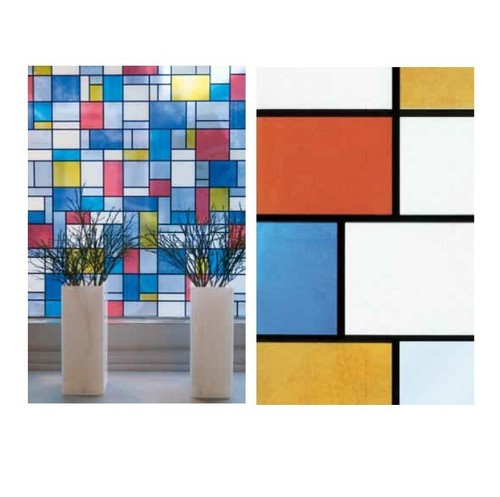 Fensterfolie mondriaan - fensterfolie,
