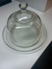 Käseglocke Pressglass 1920