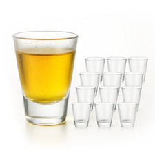 12x Schnapsglas Tequila Whiskey Tasting Schnapsgläser Design versch Formen 2-5cl