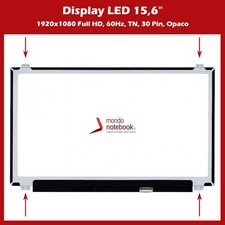 Display LED 15,6 " (1920x1080)
