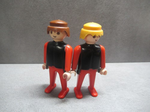 Playmobil figuren 2x - |,