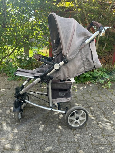 Kinderwagen moon flac grau - kinderwagen,