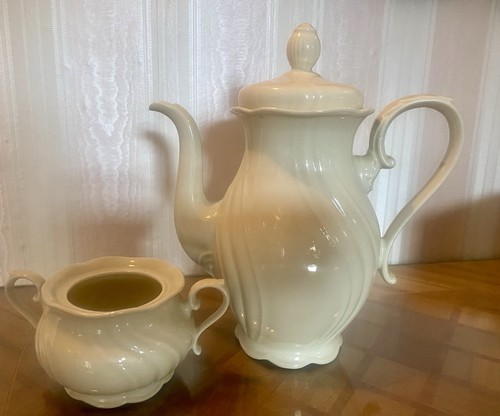 Alte porzellan kaffeekanne - alte,