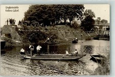 13508830 - 5400 Luetzel Ungluecksstelle Ruderboot Rettungshelfer Koblenz