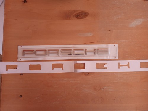 Porsche original schriftzug - porsche,
