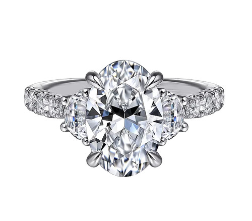14k weiss gold verlobung - weiss,