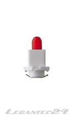 Glühlampe 24-28V 1,2W EBSR Bax rot Tacho Glühbirne Birne 24-28Volt 1,2Watt neu
