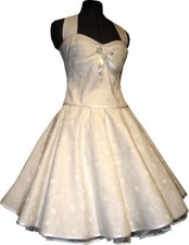 50er Jahre Hochzeitskleid