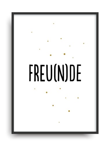 Fine art kunstdruck - art, freu(n)de
